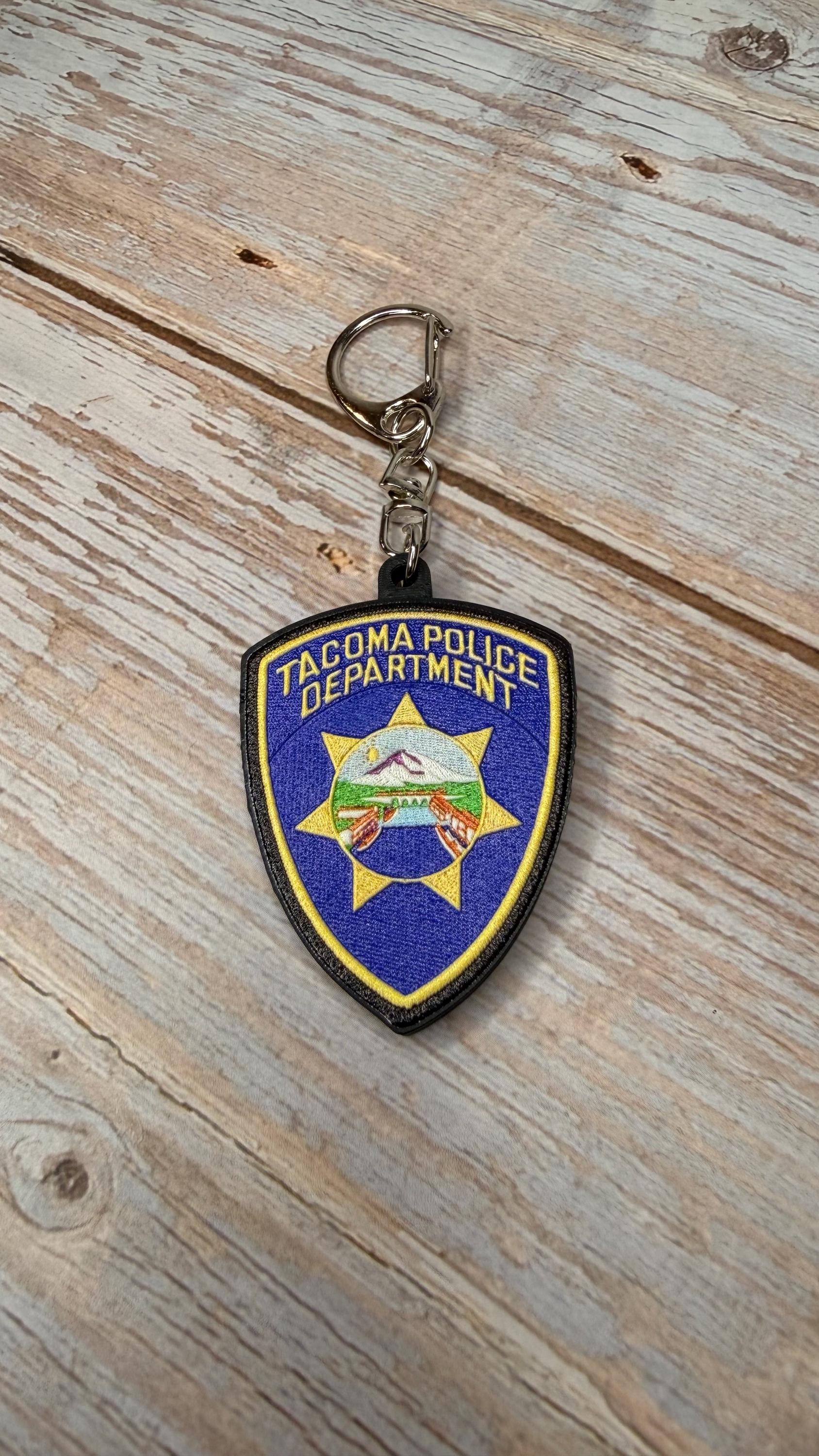 Tacoma Police Department, Washington - MicroKeychain