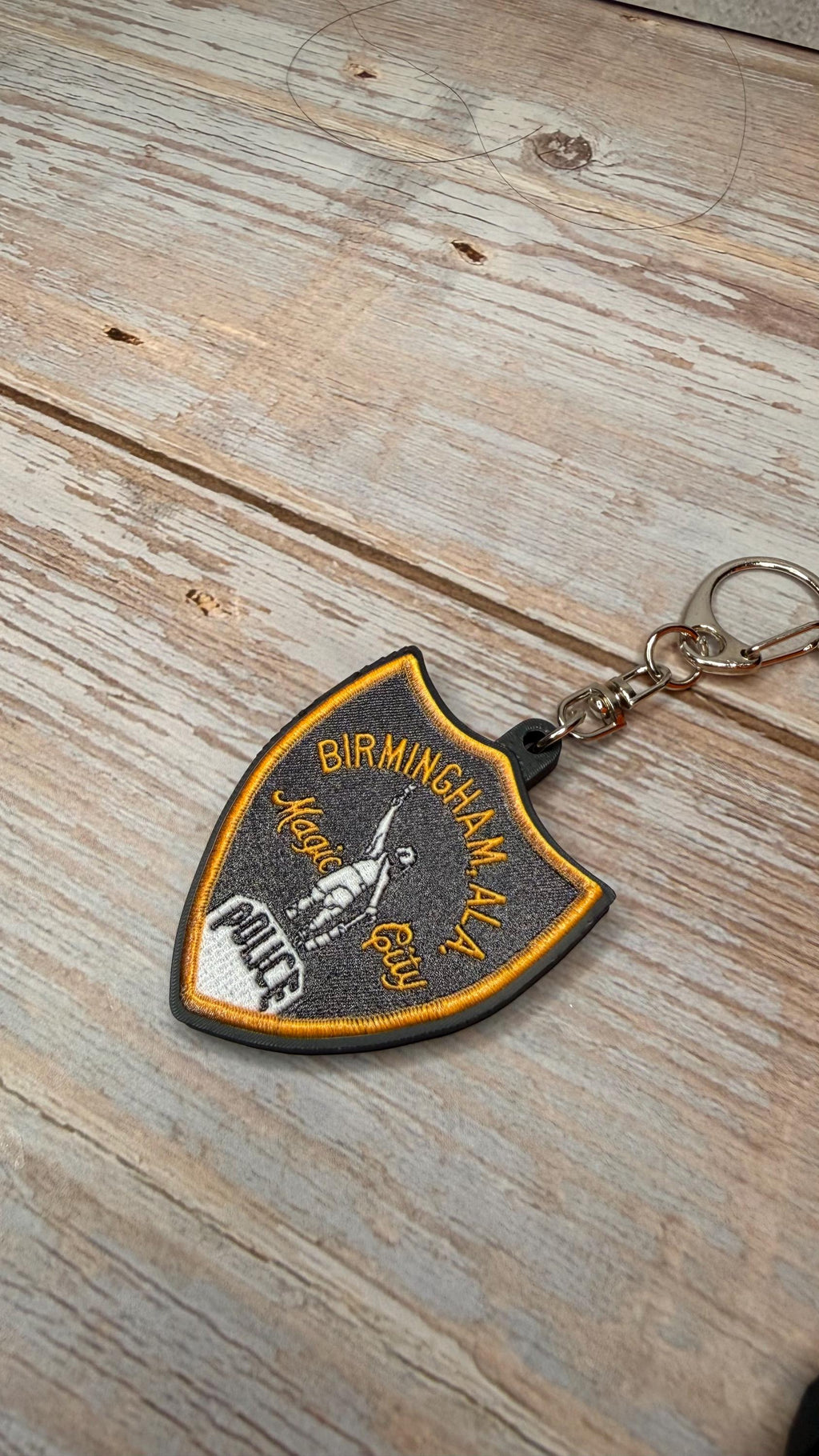 Birmingham Police Department, Alabama - MicroKeychain