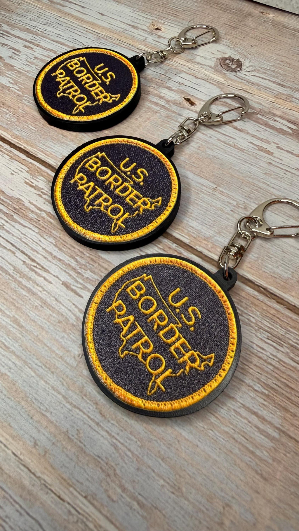 U.S. Border Patrol - MicroKeychain