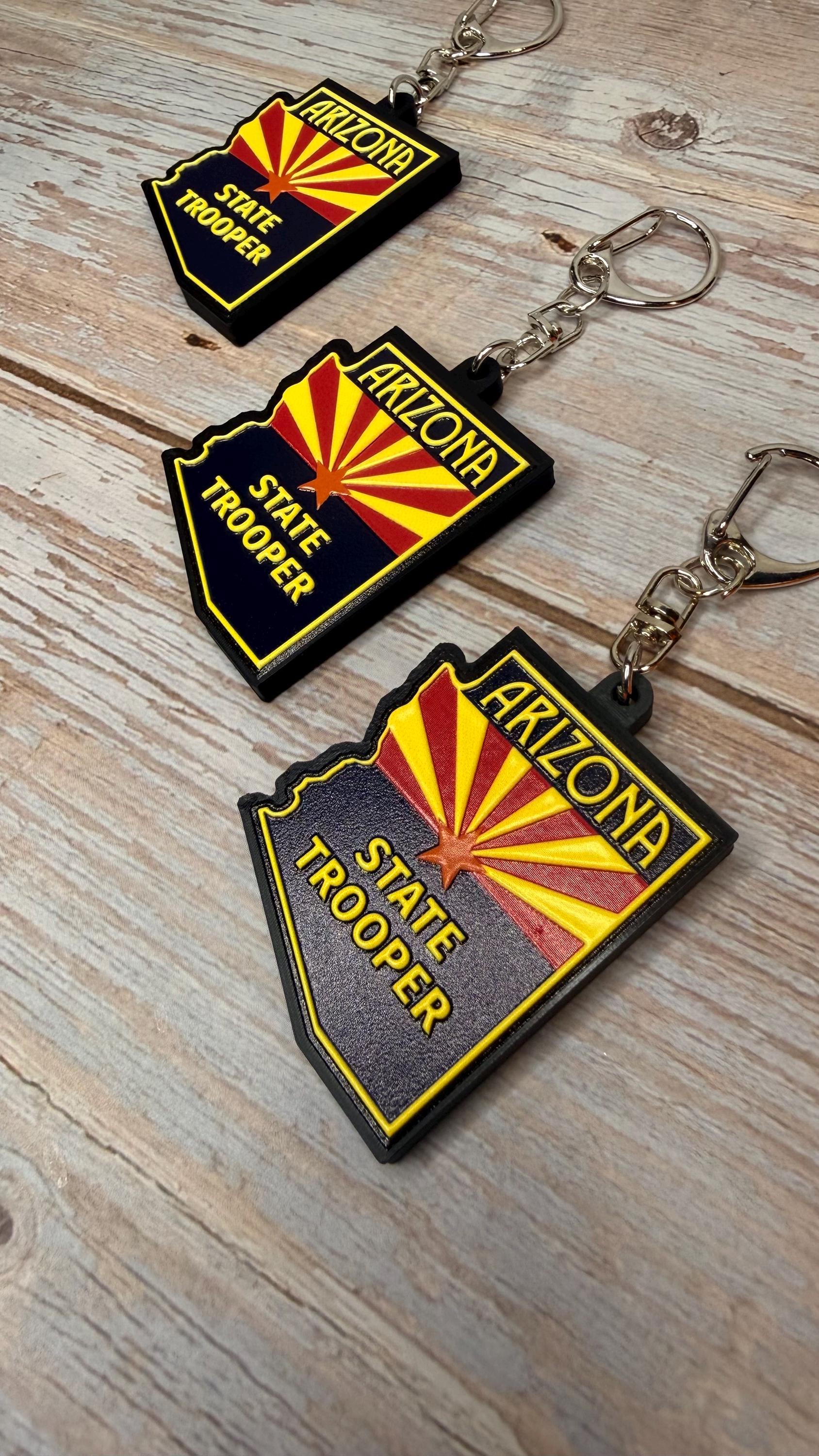 Arizona Department of Public Safety, Arizona - MicroKeychain
