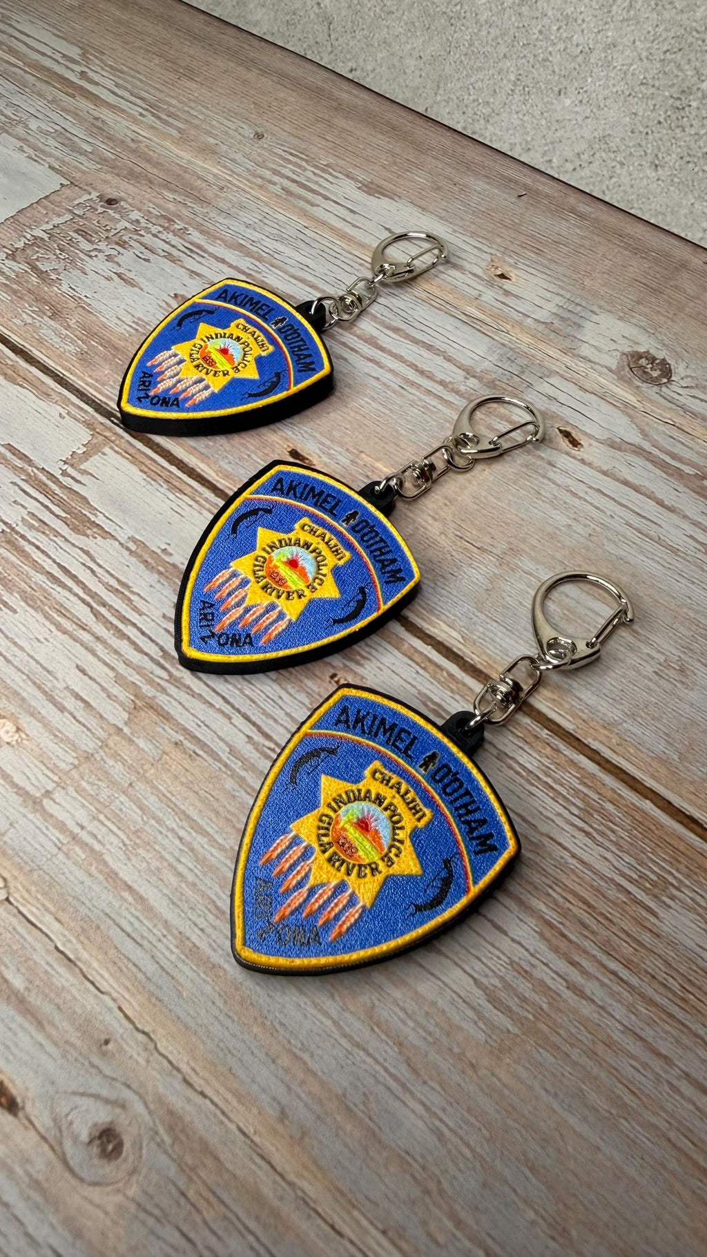 Gila River Indian Police Department, Arizona - MicroKeychain