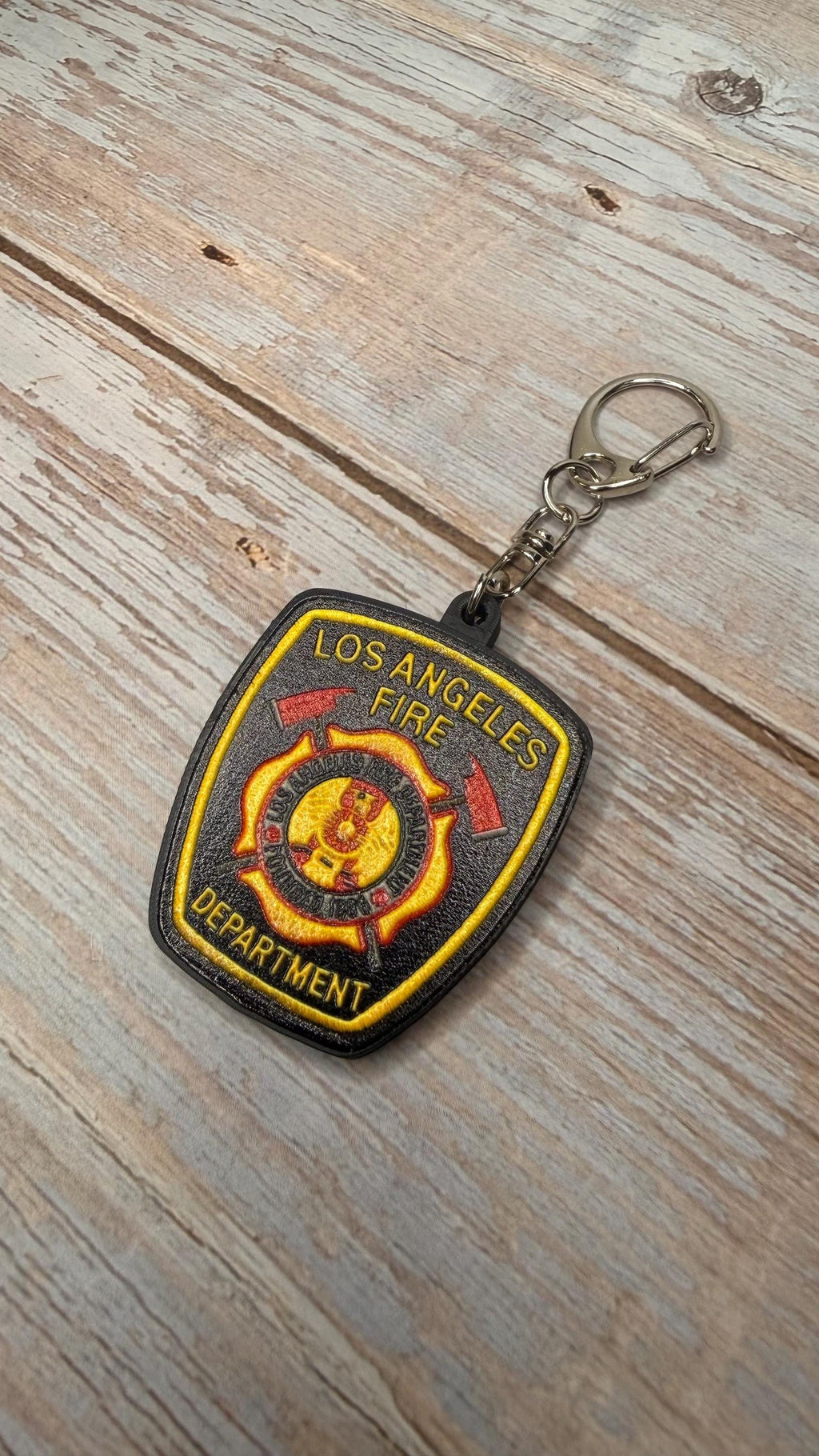 Los Angeles Fire Department, California - MicroKeychain