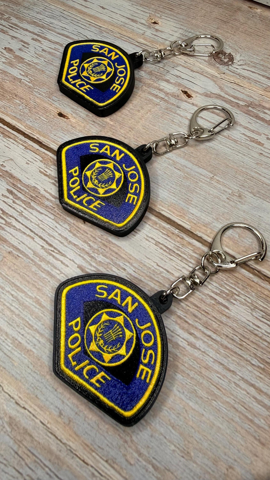 San Jose Police Department, California - MicroKeychain