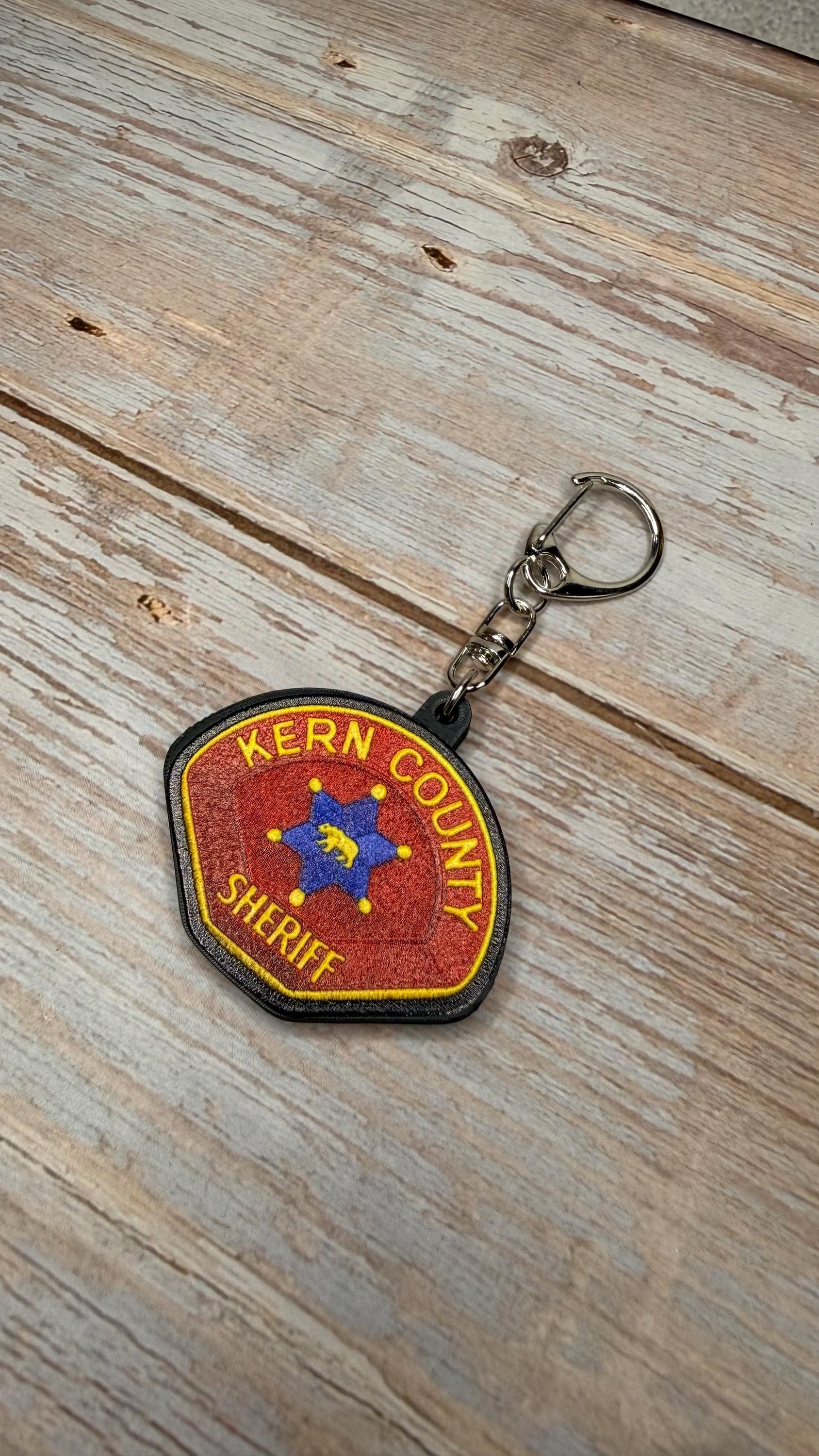 Kern County Sheriff's Office, California - MicroKeychain