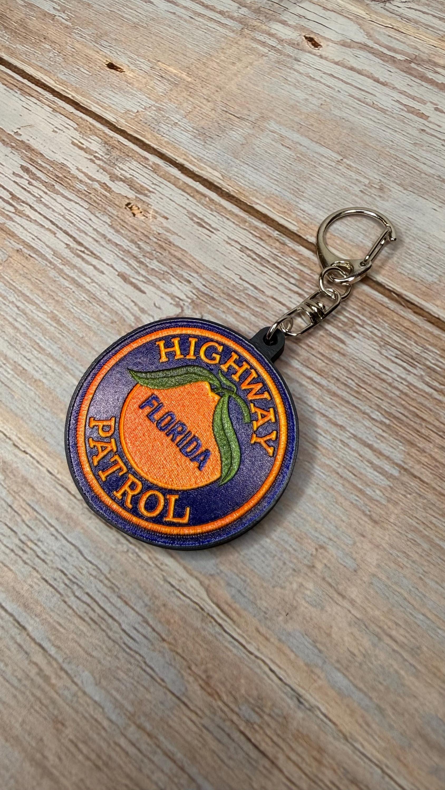 Florida Highway Patrol, Florida - MicroKeychain