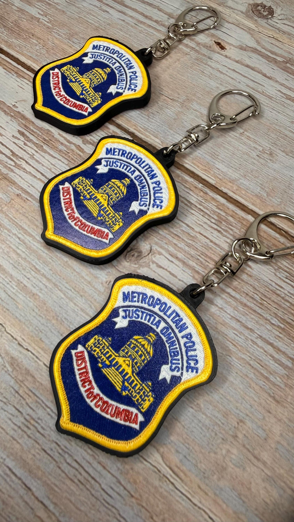 Metropolitan Police Department, District of Columbia - MicroKeychain