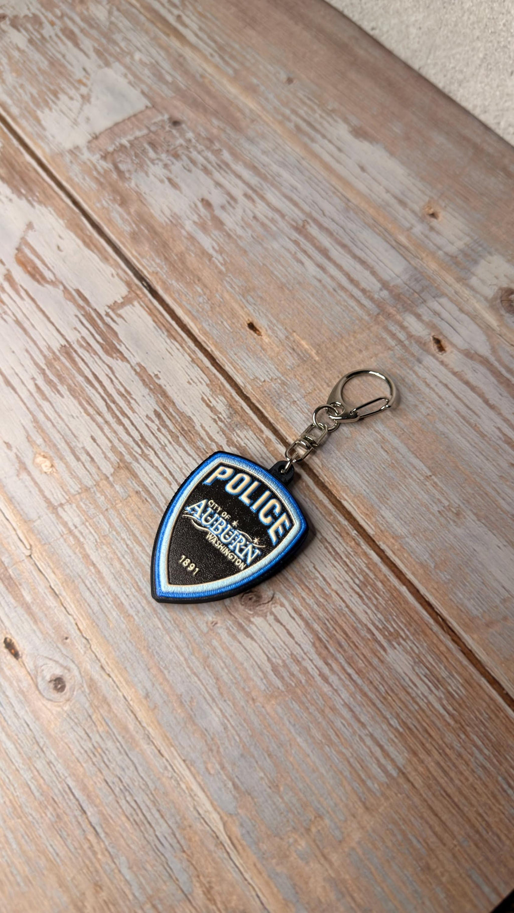 Auburn Police Department (Retired Patch) - MicroKeychain