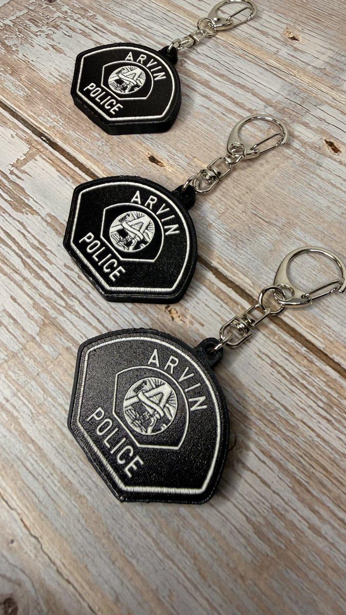 Arvin Police Department, California - MicroKeychain