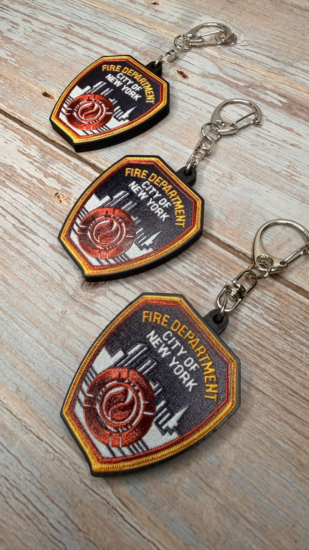 New York City Fire Department, New York - MicroKeychain