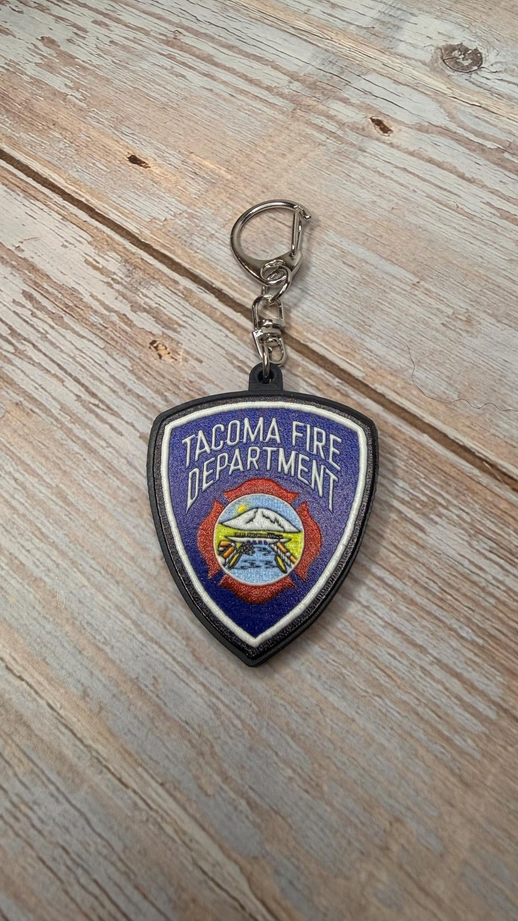 Tacoma Fire Department, Washington - MicroKeychain