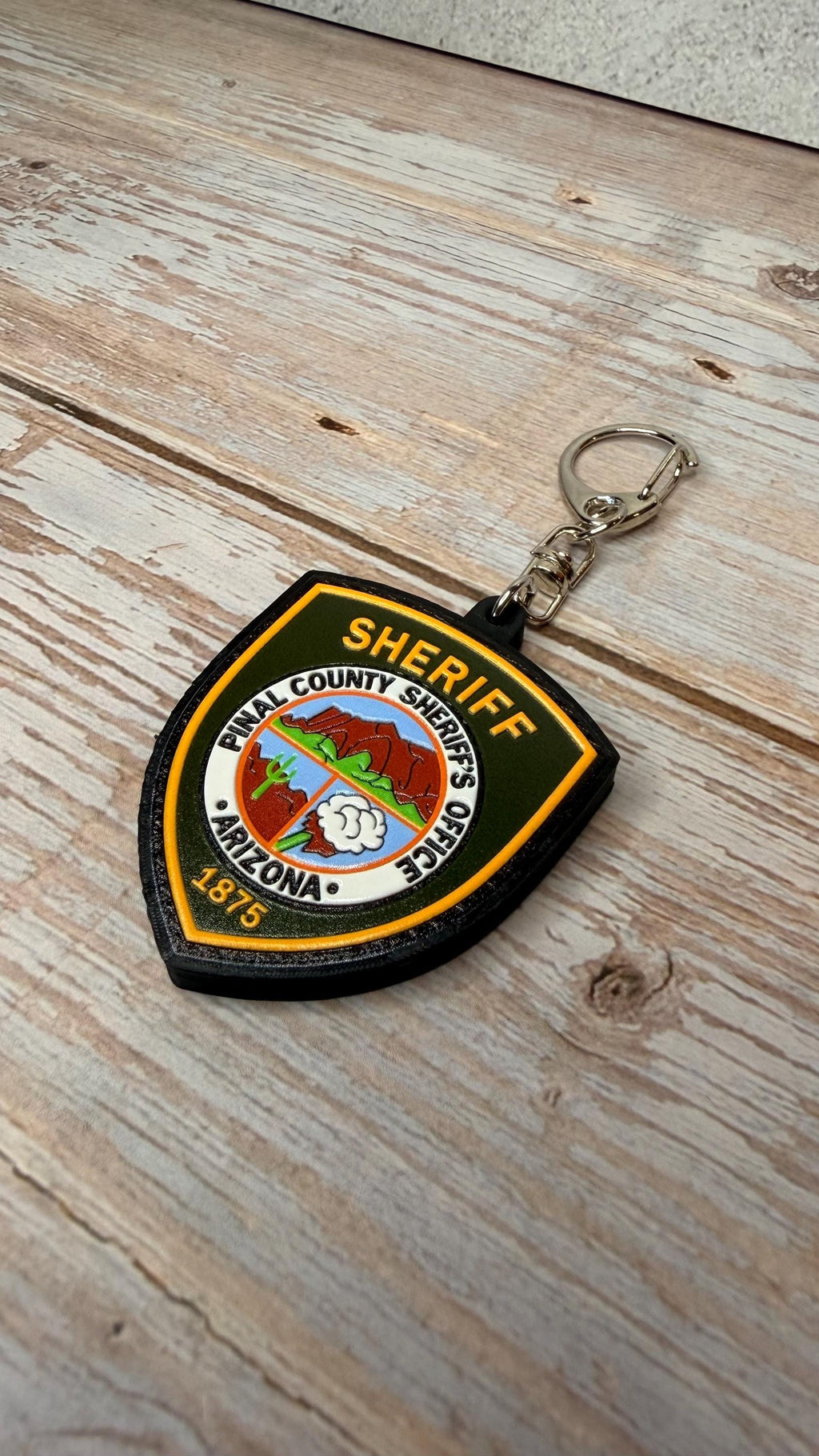 Pinal County Sheriff's Office, Arizona - MicroKeychain