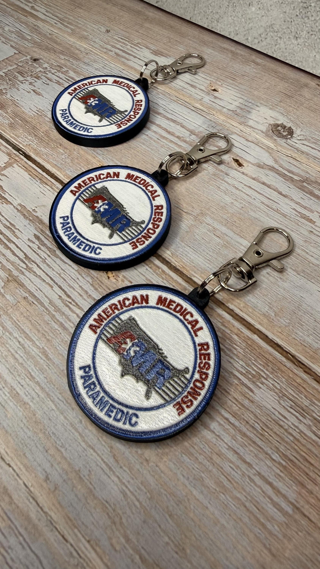 AMR Paramedic keychain group