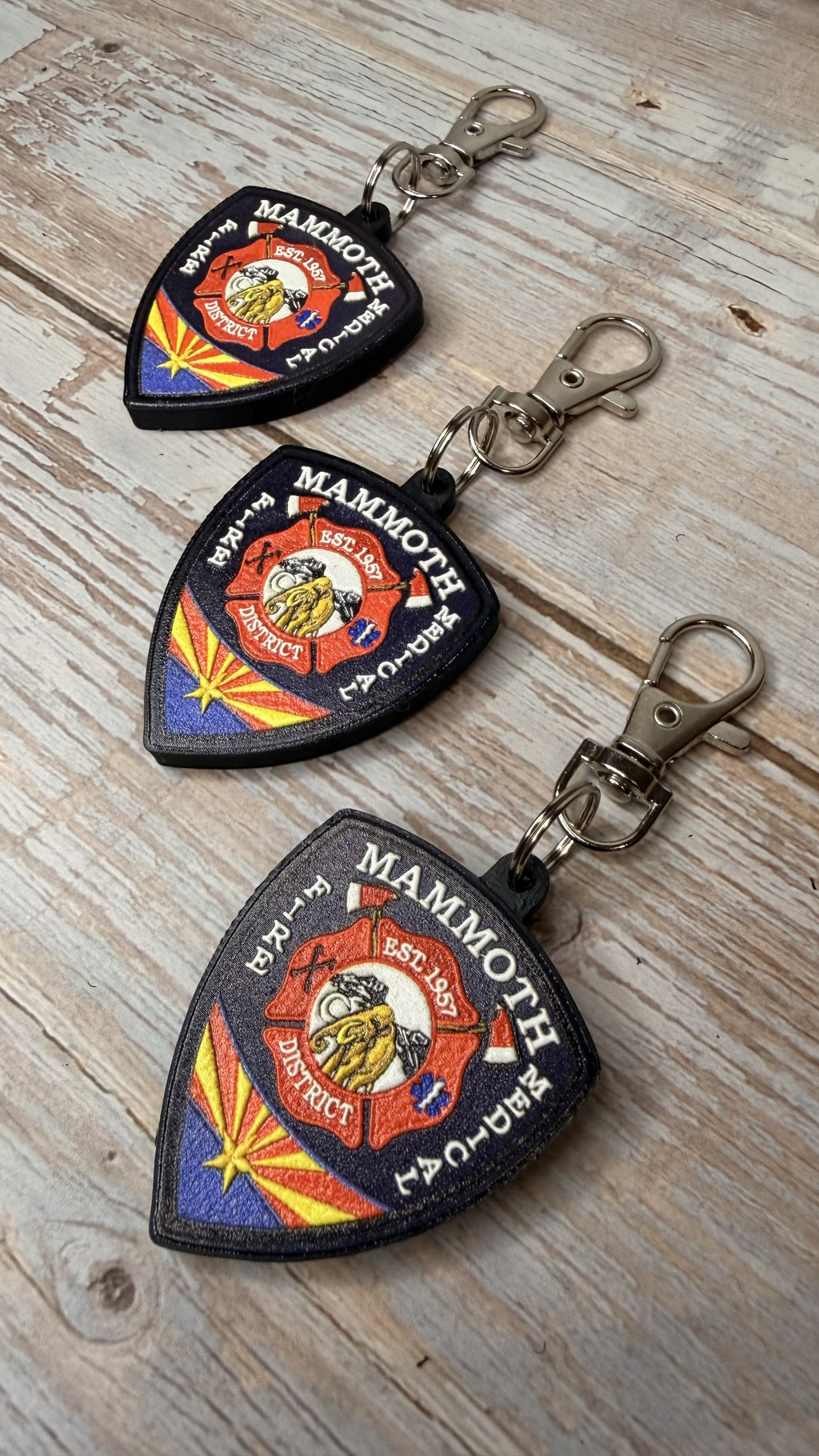 Mammoth Fire Medical District, Arizona - MicroKeychain