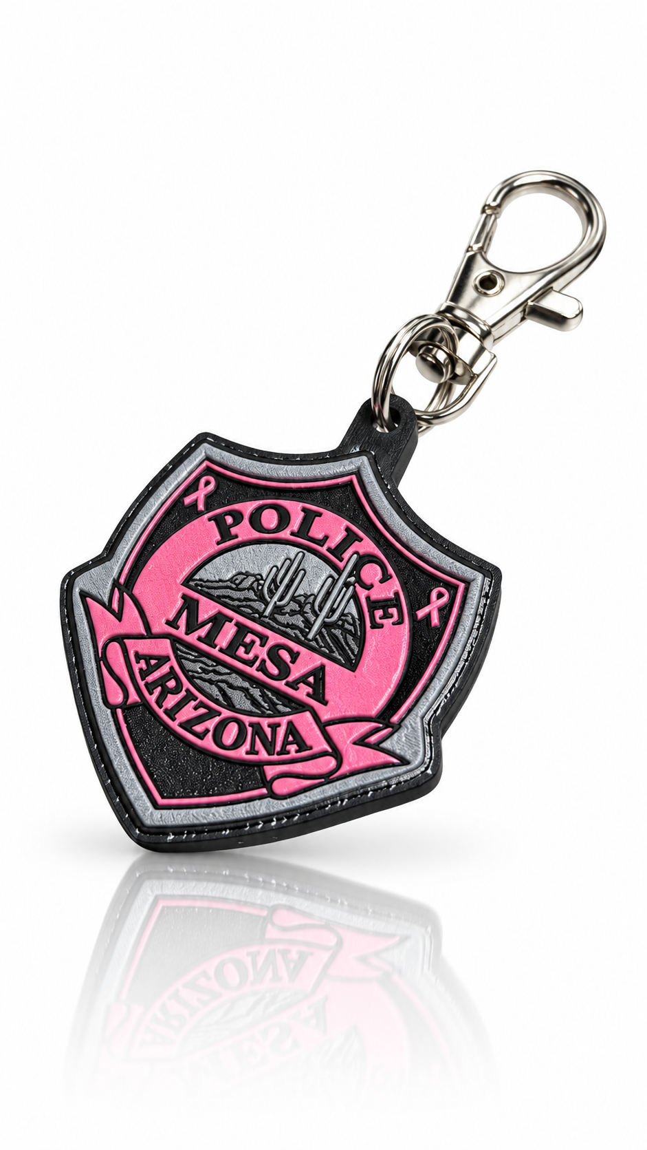 Mesa Police Department, Arizona Pink Patch keychain