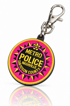 Metro Nashville Police Department, Tennessee Pink Patch keychain
