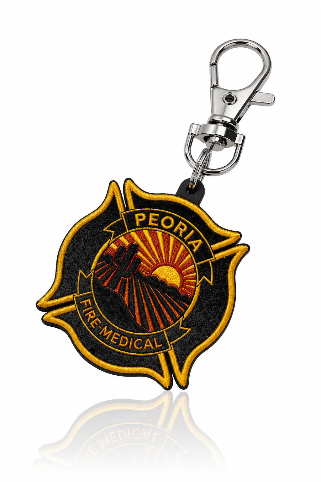 Peoria Fire-Medical Department Arizona MicroKeychain