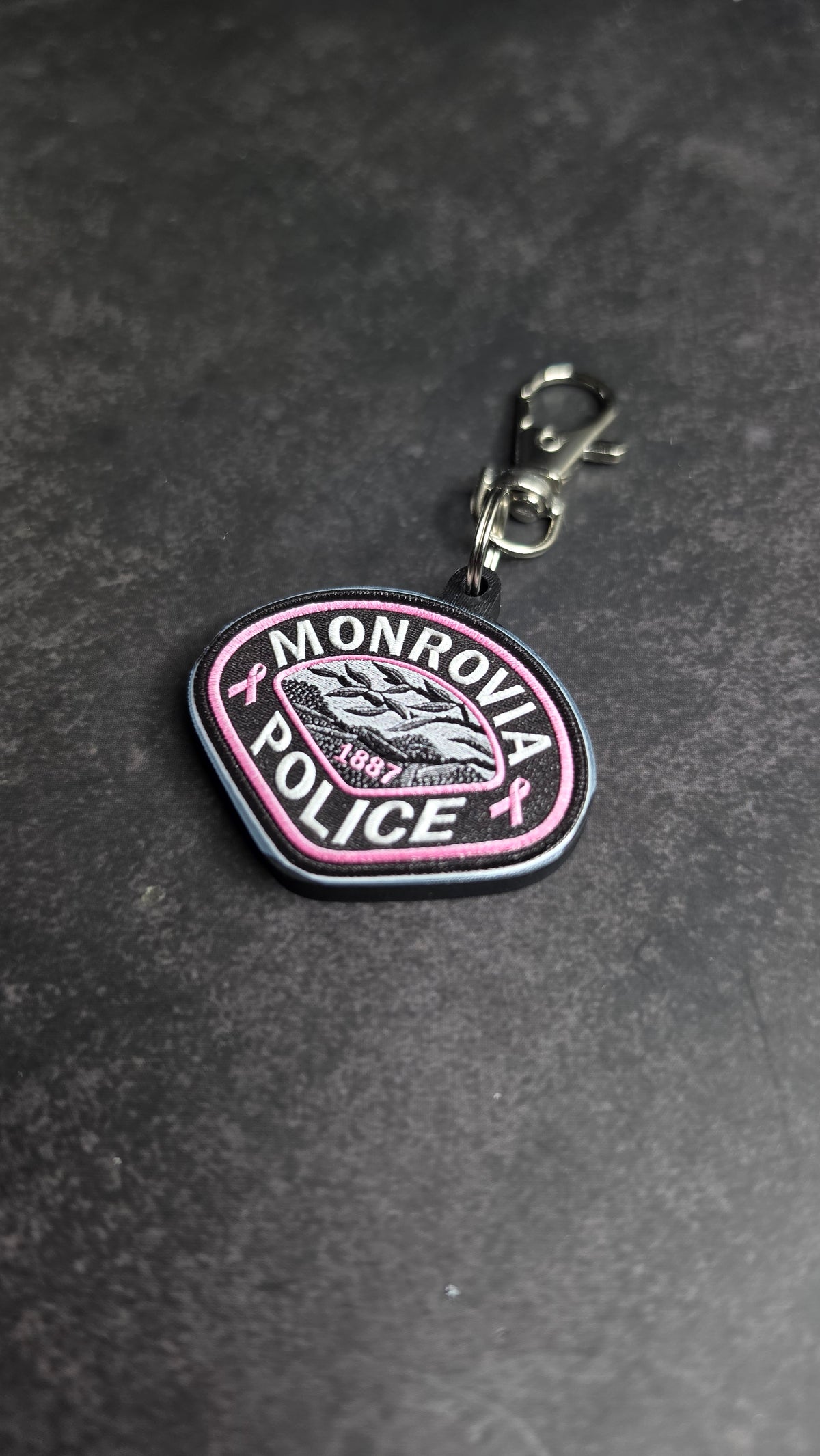 Monrovia Police Department, California Pink Patch
