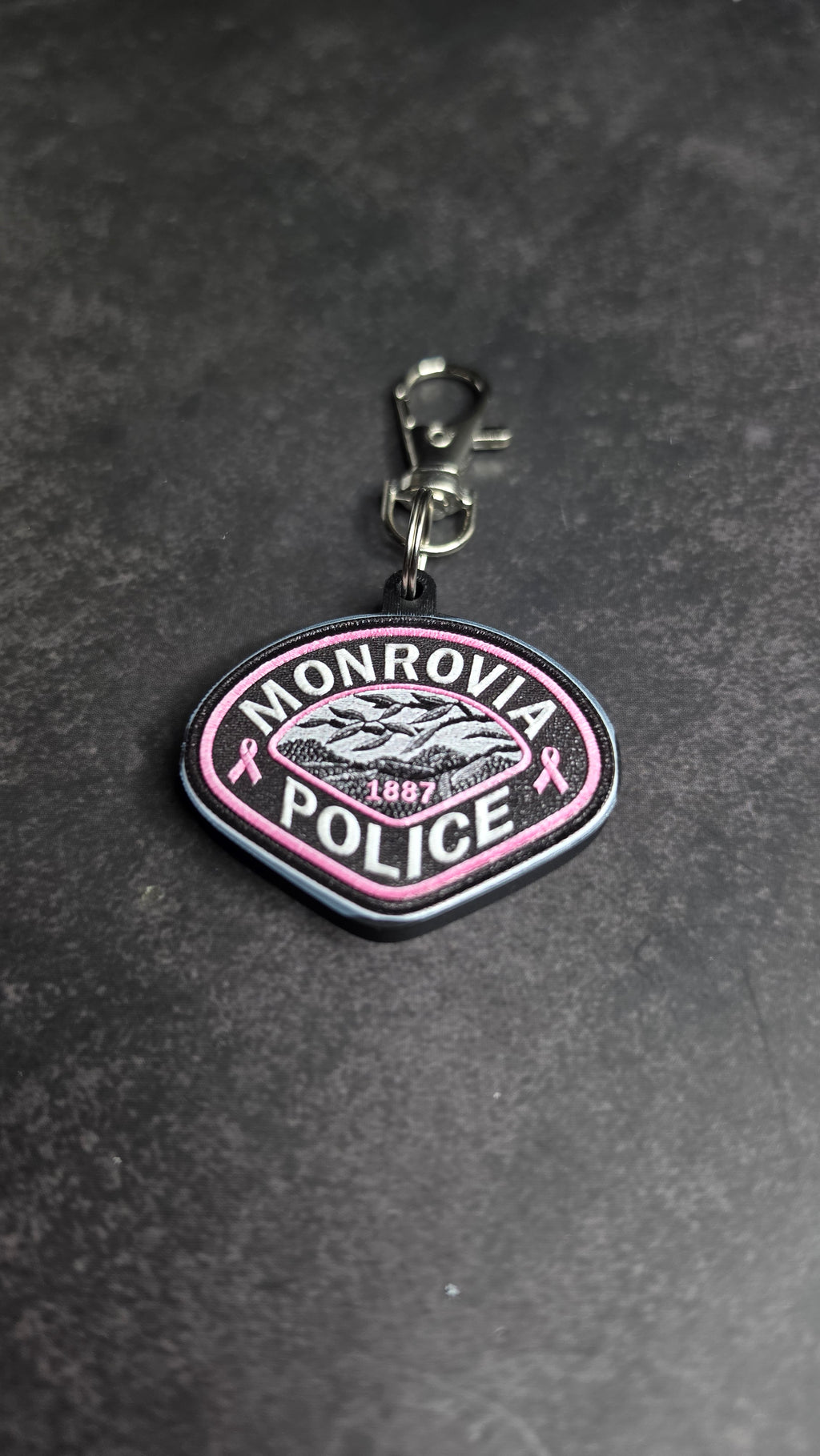 Monrovia Police Department, California Pink Patch