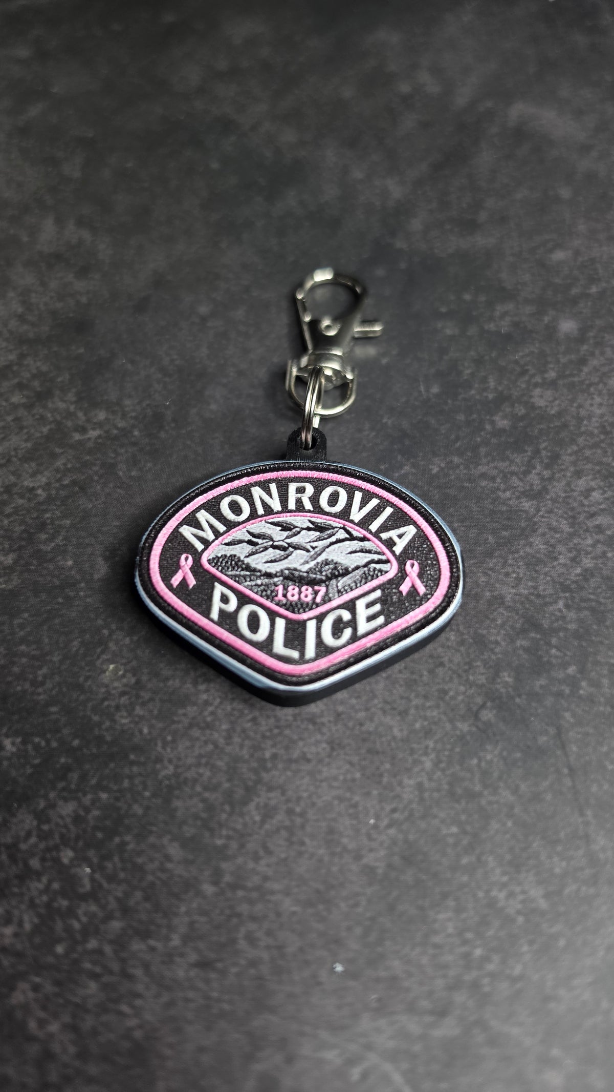 Monrovia Police Department, California Pink Patch