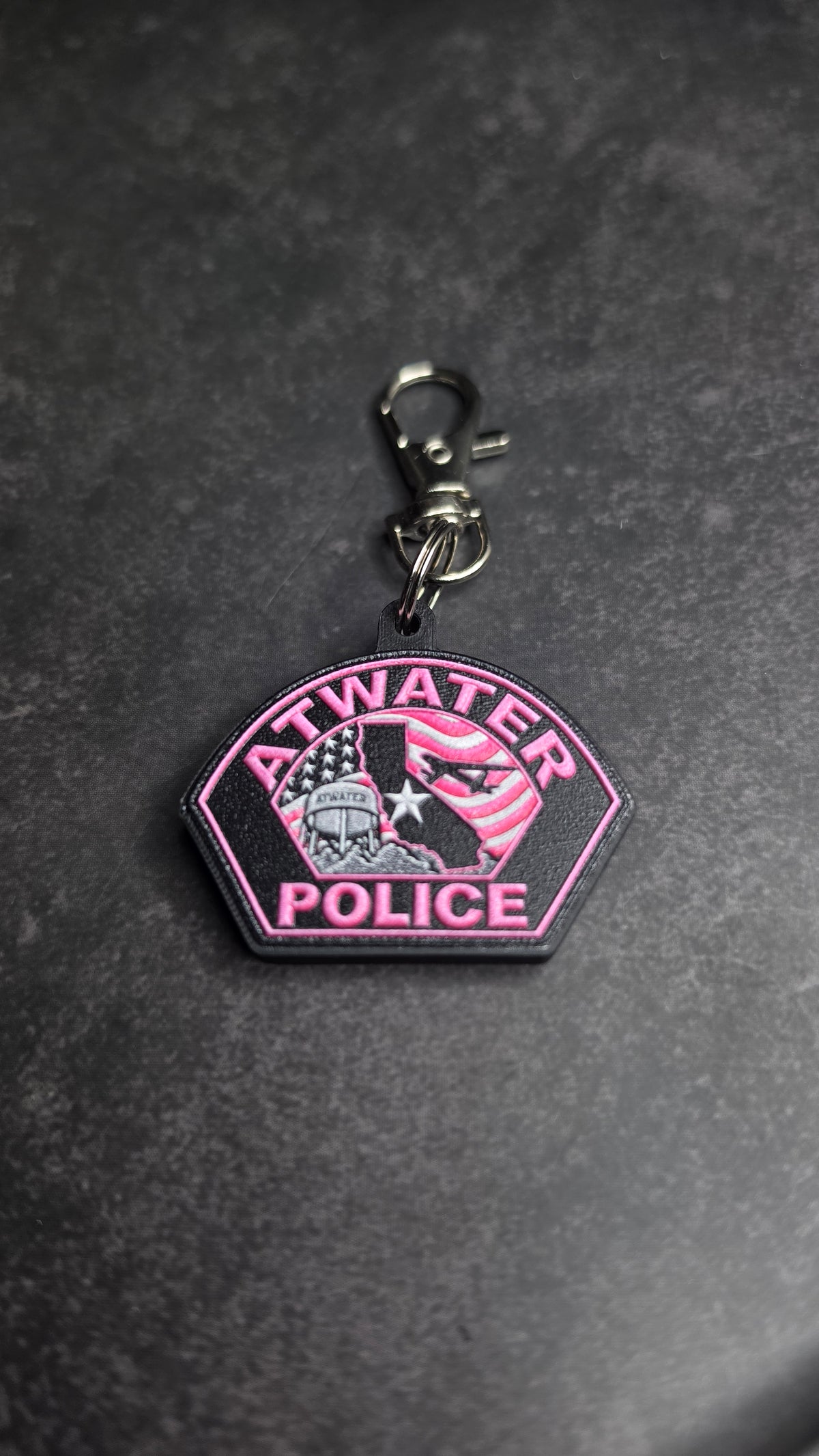 Atwater Police Pink Patch
