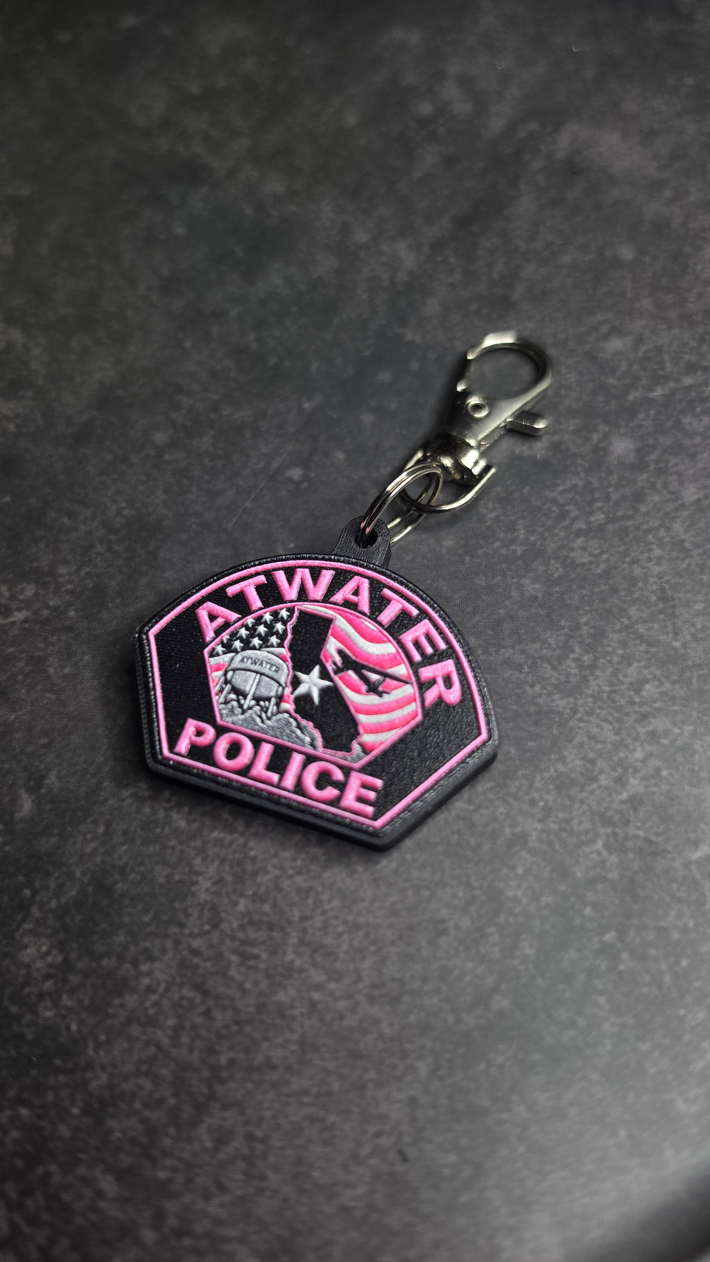Atwater Police Pink Patch