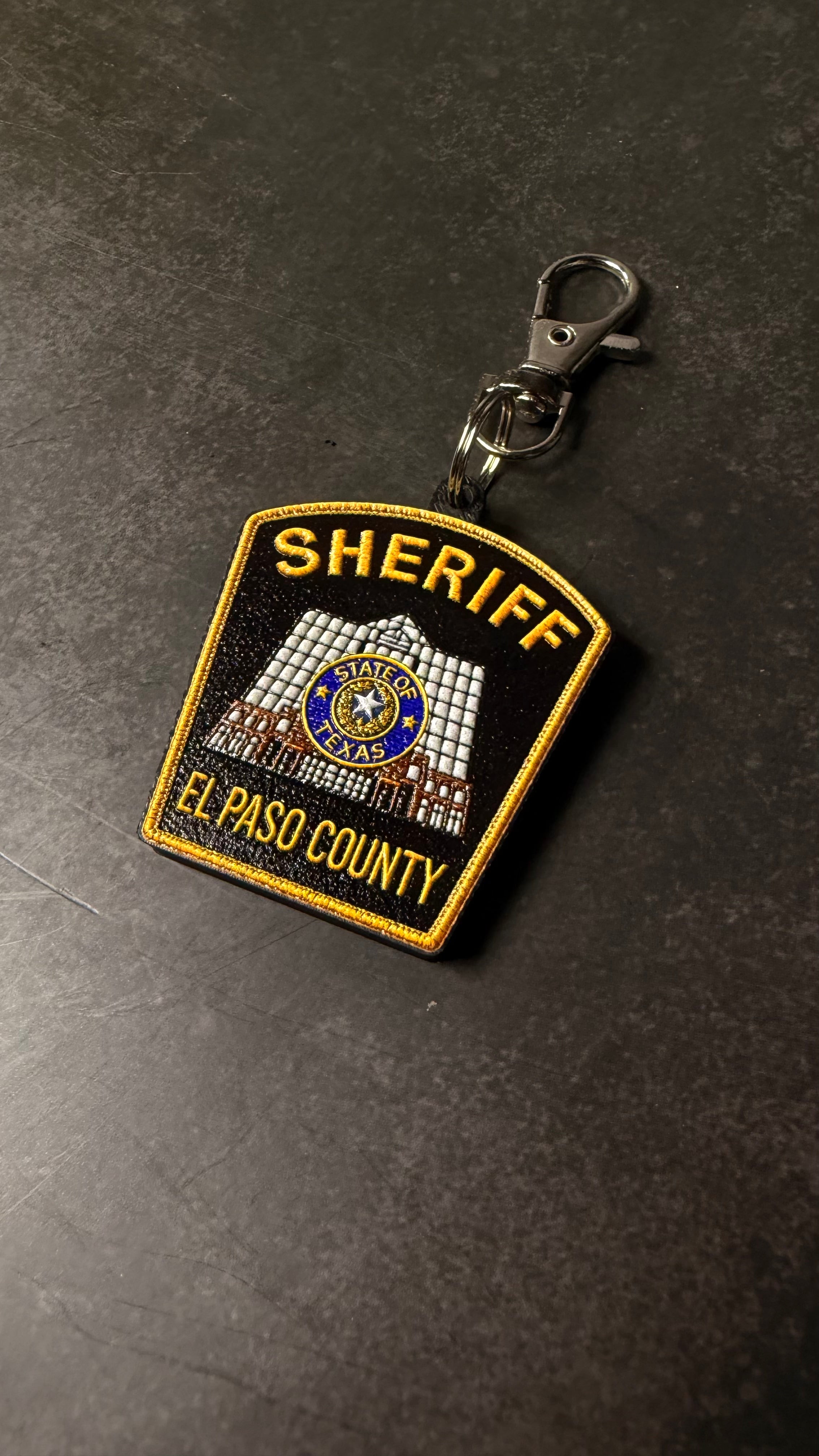 El Paso County Sheriff's Office, Texas - MicroKeychain
