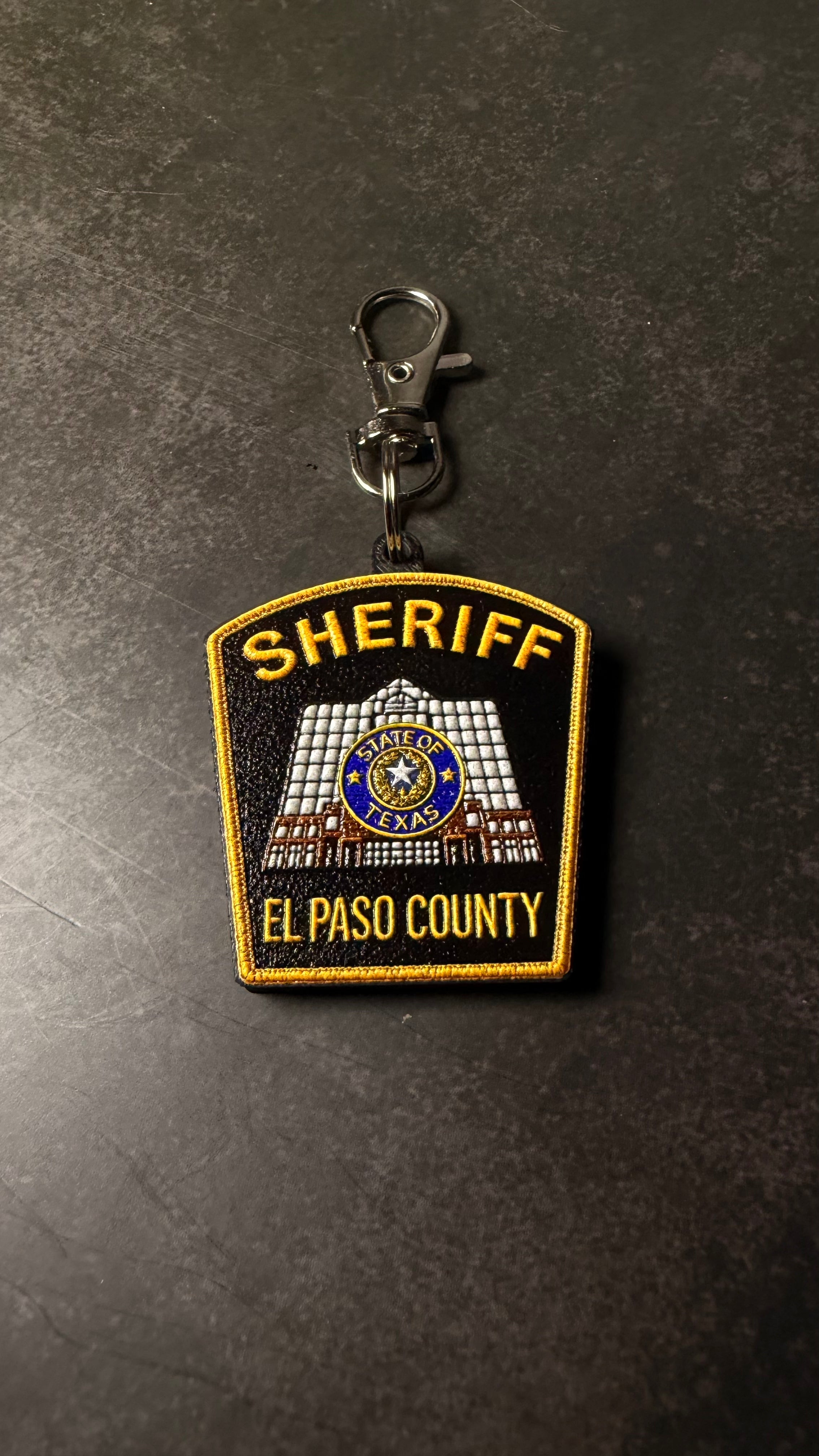 El Paso County Sheriff's Office, Texas - MicroKeychain