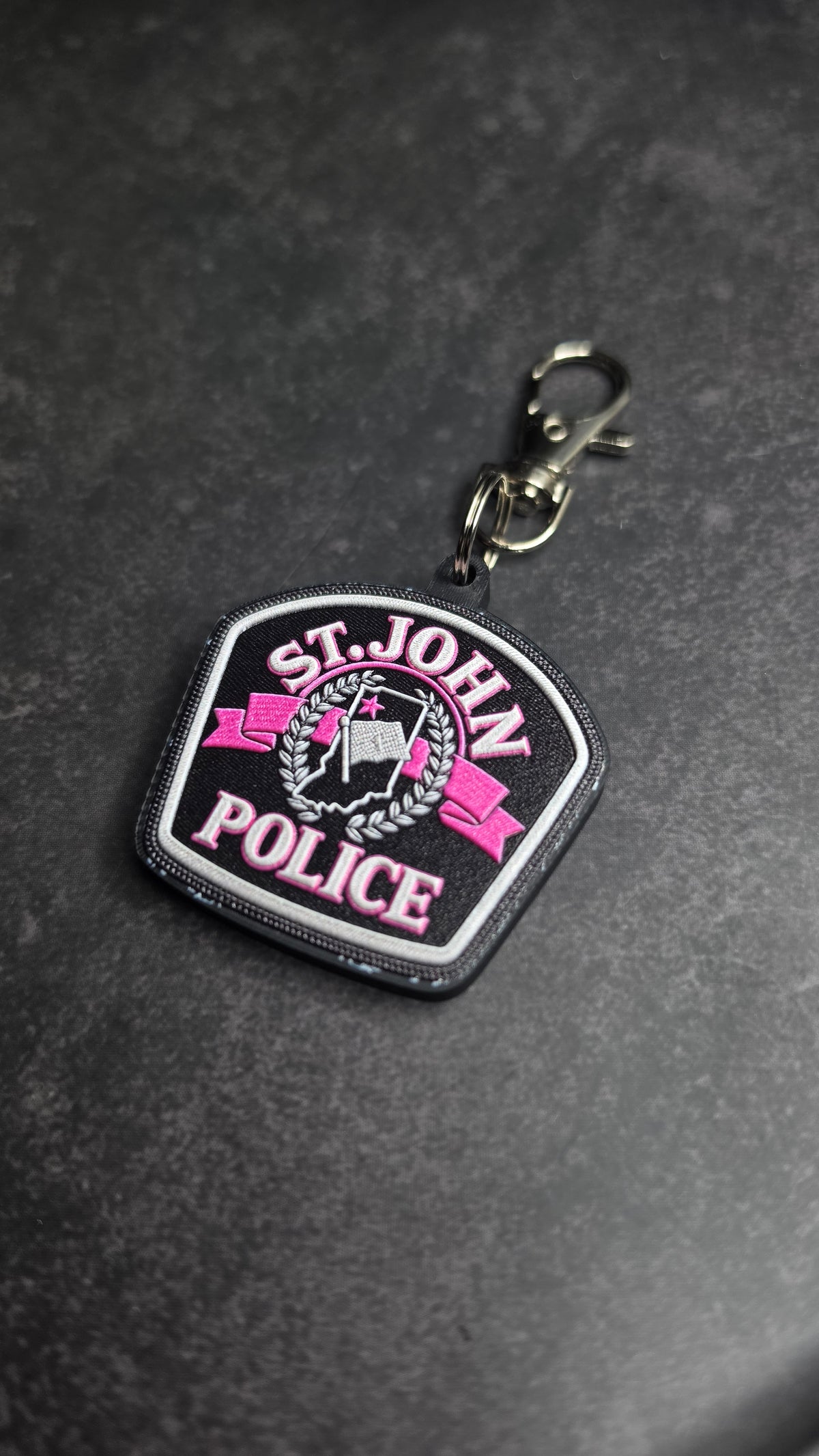 St. John Police Pink Patch