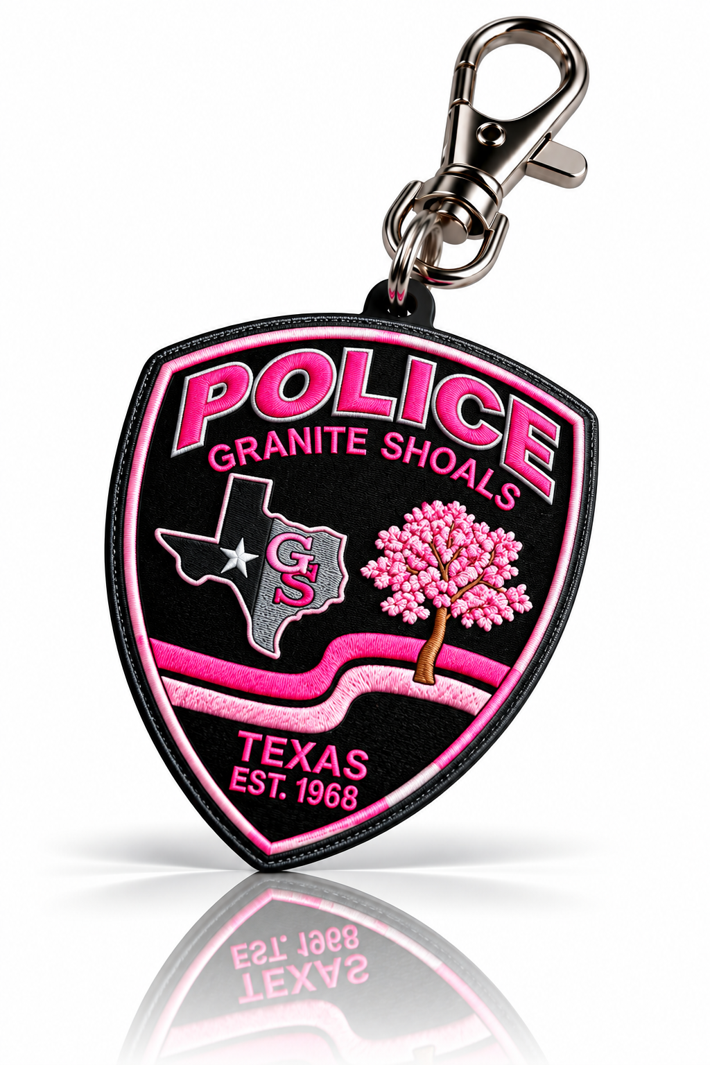 Granite Shoals Police Pink Patch