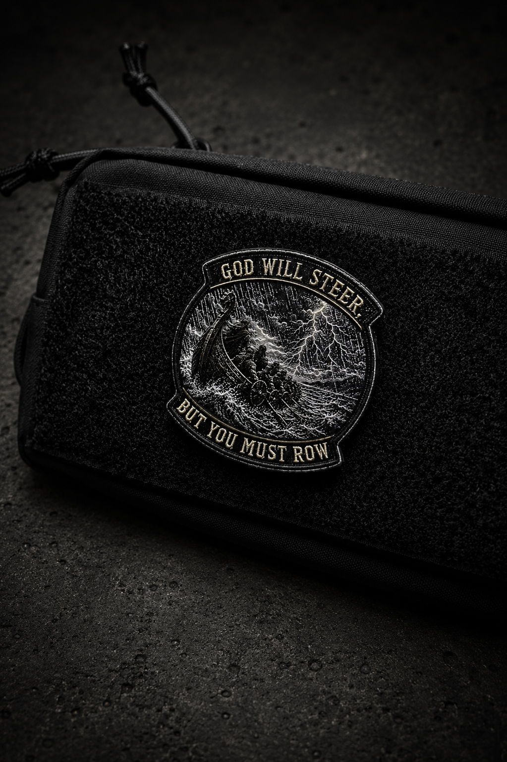 God Will Steer, But You Must Row Morale Patch | Limited Edition