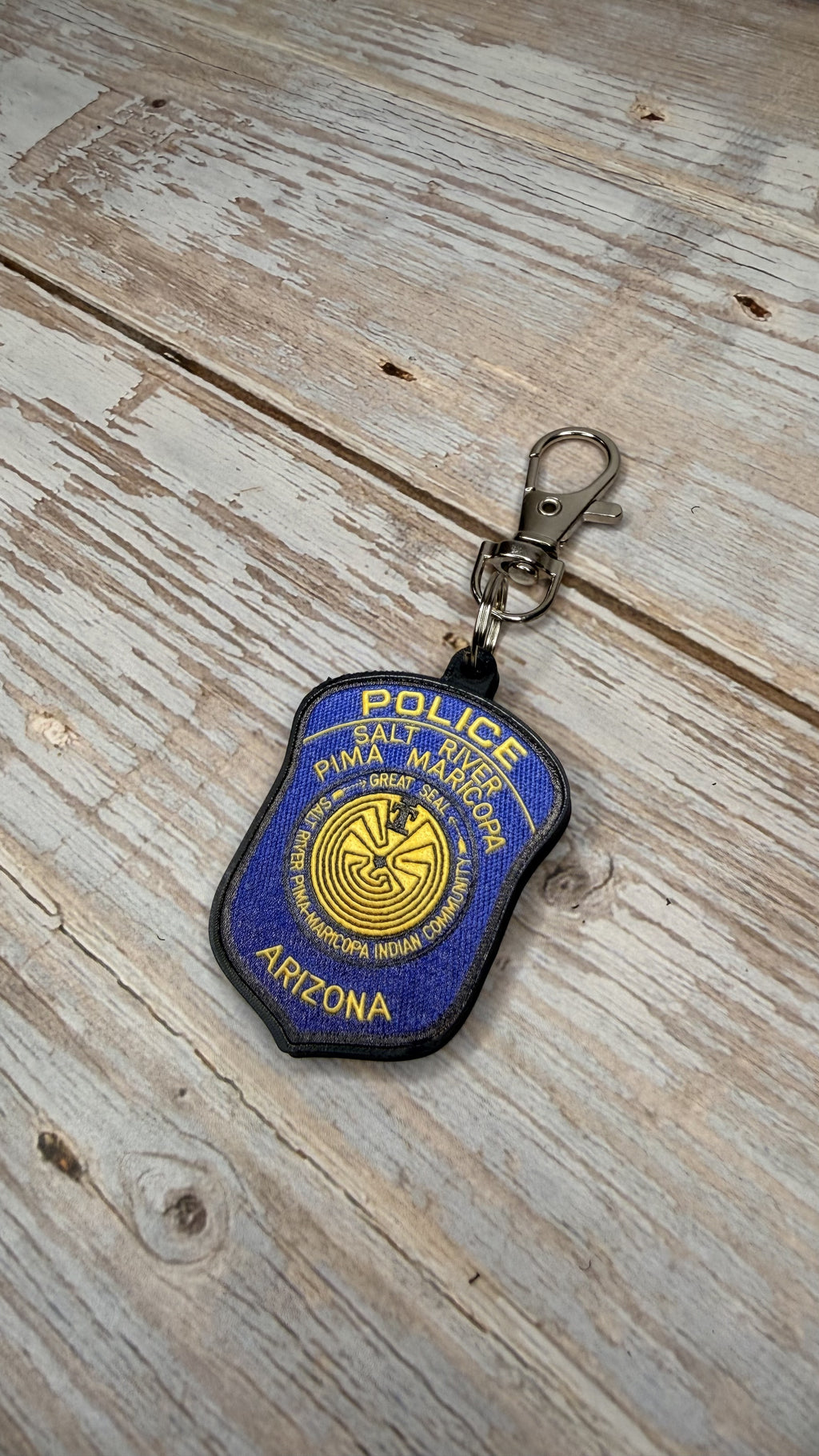 Salt River Pima-Maricopa Police Department, Arizona - MicroKeychain
