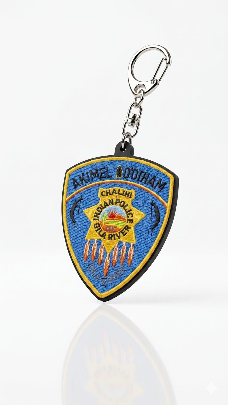 Gila River Indian Police Department, Arizona - studio photo