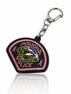 Pomona Police Pink Patch, California - studio photo